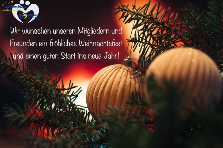 Wir wünschen ein frohes Fest