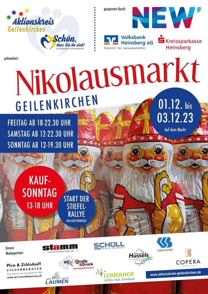 Plakat Nikolausmarkt 2023
